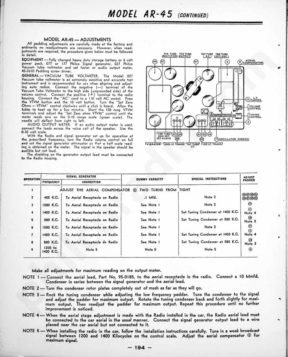 philco Installing the Dial Cord on the 1941 Philco Distributor Auto Radio Control Unit维修电路原理图.pdf_第2页