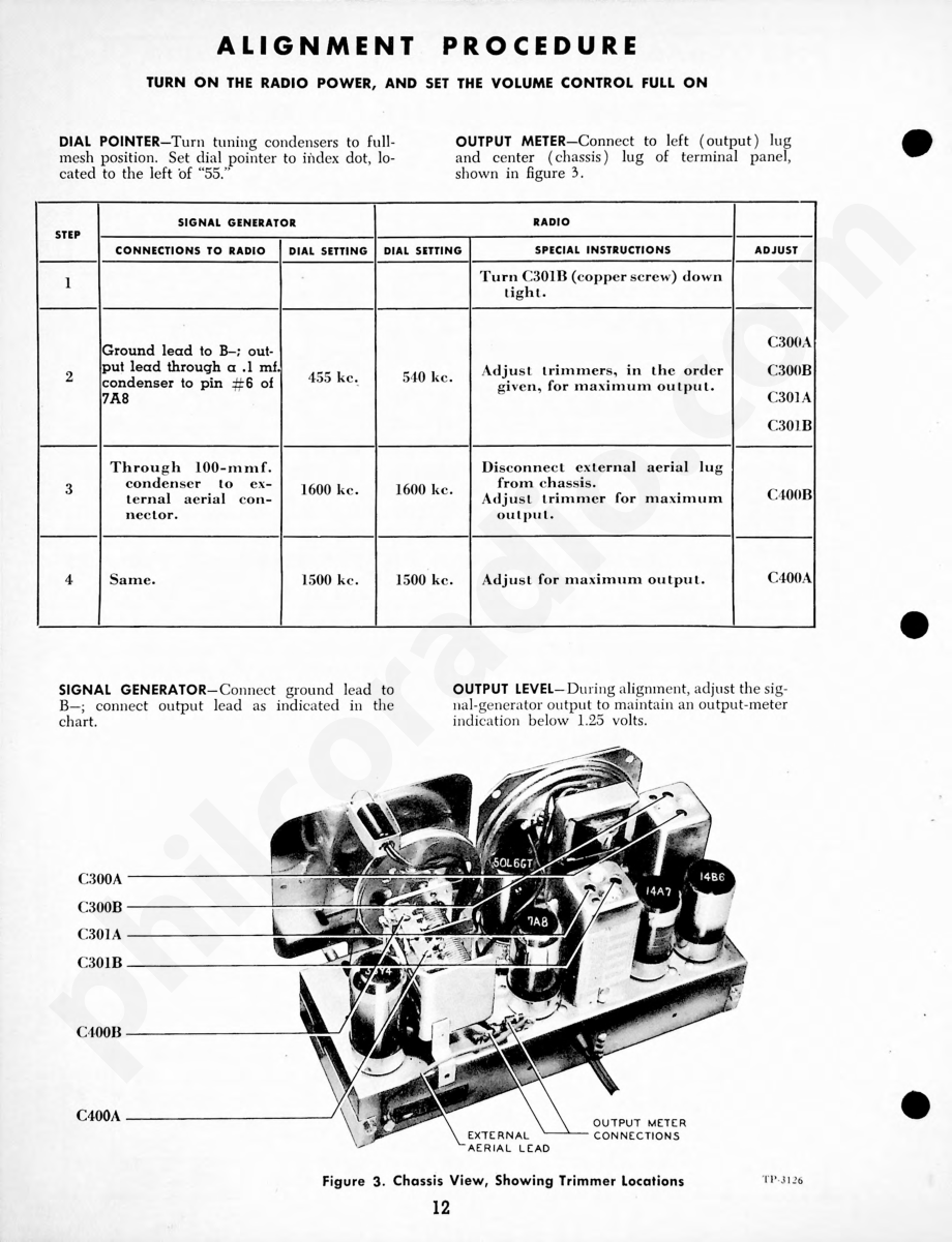 Philco Radio Models 48-200, 48-200-I and 48-214维修电路原理图.pdf_第2页