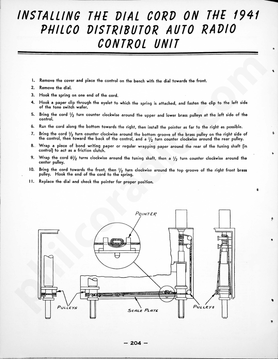 philco Model C-1808 and C-1809 Custom Auto Radios维修电路原理图.pdf_第1页