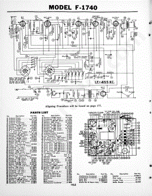 philco Models 40-81, T, CSL, Codes 121-122; 40-82, 40-83 维修电路原理图.pdf