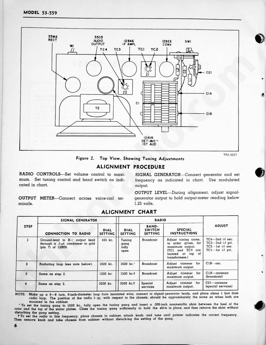 Philco Radio Model 53-559维修电路原理图.pdf_第2页