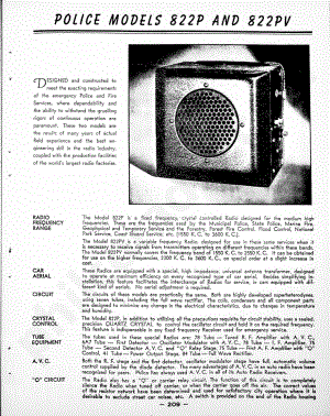 philco Ford Integral Aerial for Ford and Mercury Closed Cars维修电路原理图.pdf