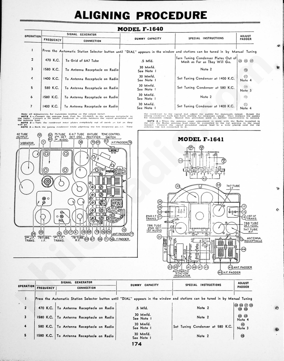 philco Model 40-508, 40-509 and 40-515 维修电路原理图.pdf_第1页