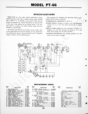 philco Model F-1540 维修电路原理图.pdf