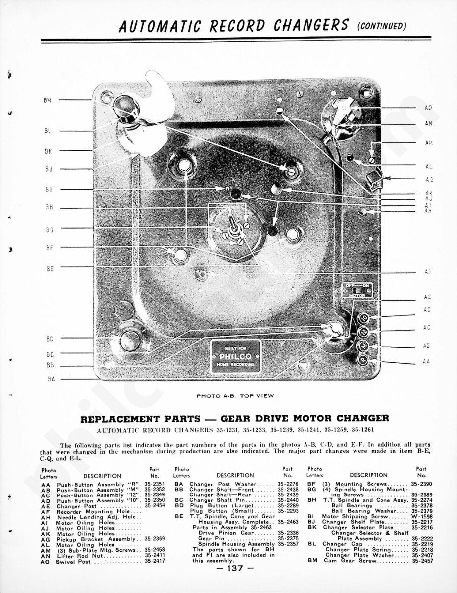 philco Models 41-745 and 41-759维修电路原理图.pdf_第3页