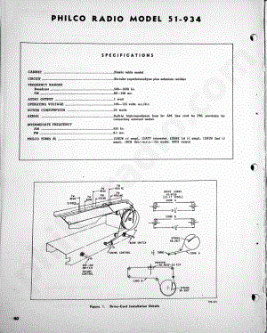 Philco Radio Model 51-934维修电路原理图.pdf