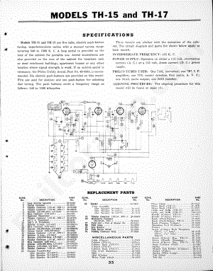 philco Model S-1616 维修电路原理图.pdf