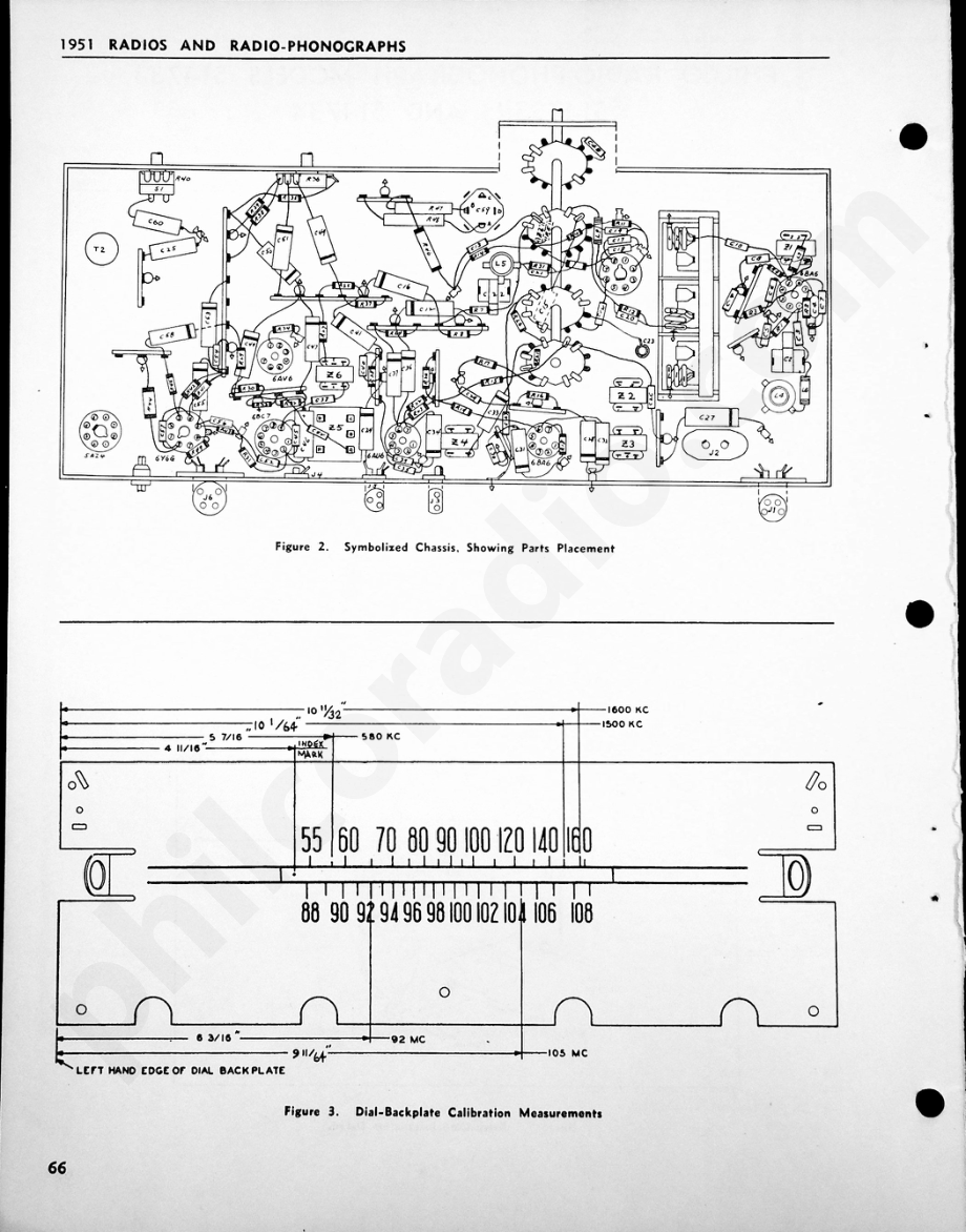 Philco Radio-Phonograph Models 51-1733, 51-1733(L) and 51-1734维修电路原理图.pdf_第2页