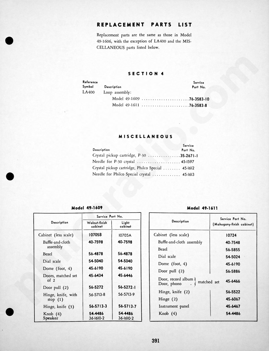 Radio Philco-Tropic Modelo 3101维修电路原理图.pdf_第2页