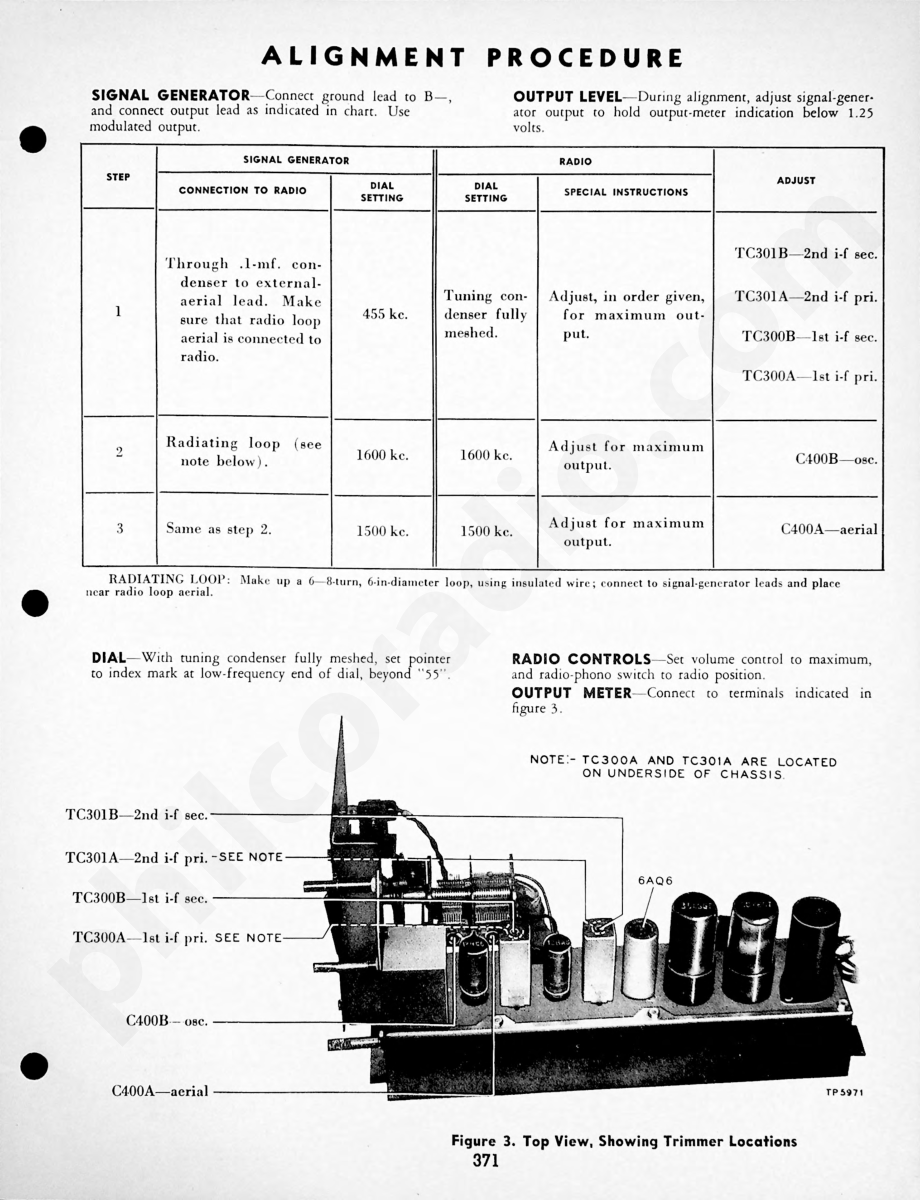 Philco Radio-Phonograph Model 49-1607维修电路原理图.pdf_第3页