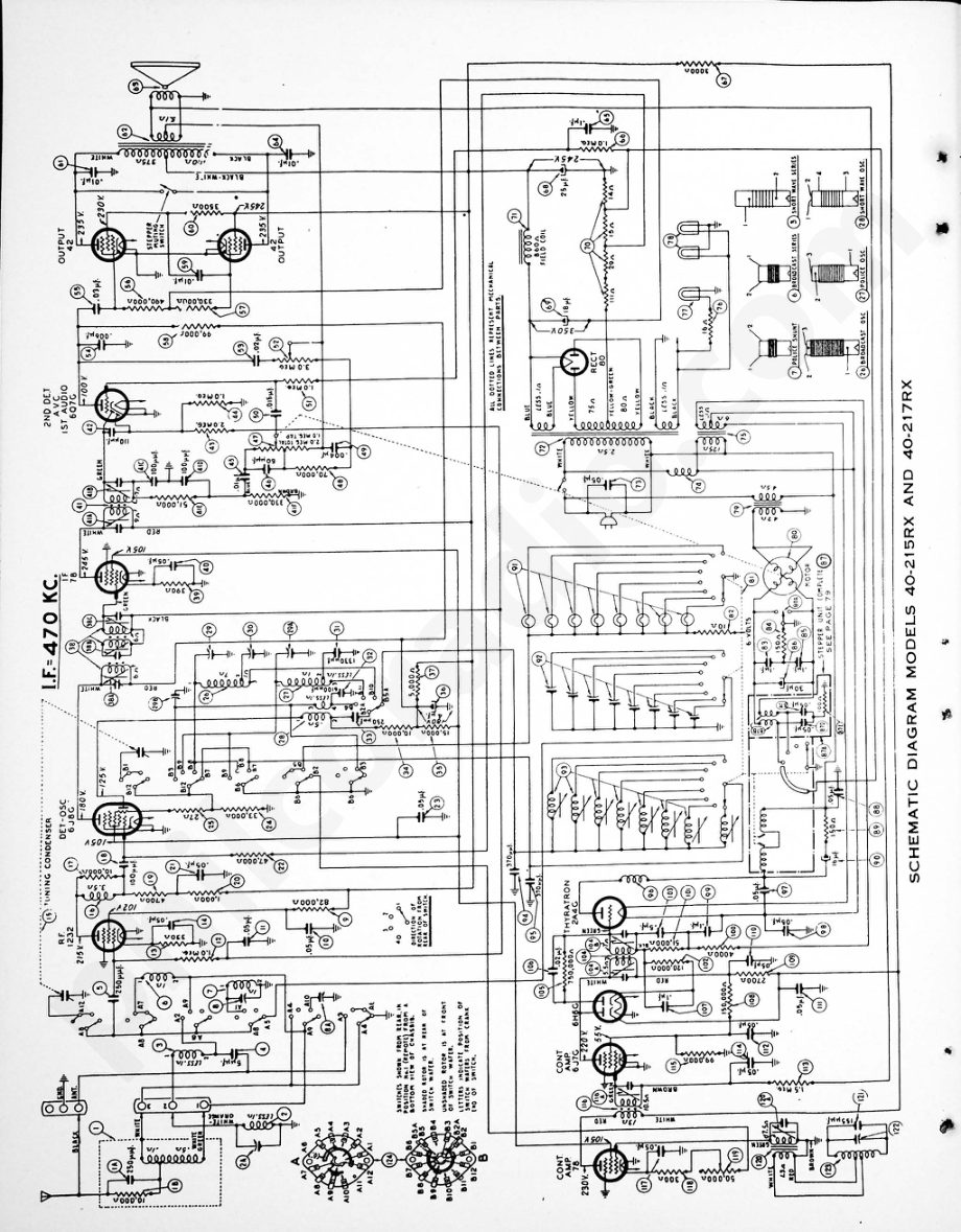 philco Aligning Procedure – Models N-1524, S-1526, G-1528 and P-1530 维修电路原理图.pdf_第2页