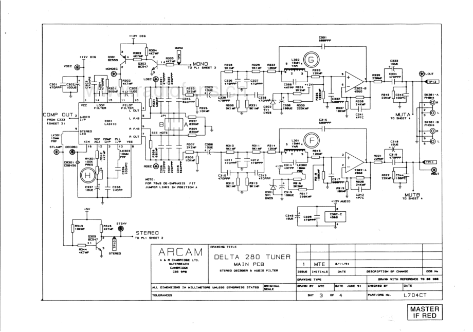 Arcam-D280_MK2-tun-sch维修电路原理图.pdf_第3页