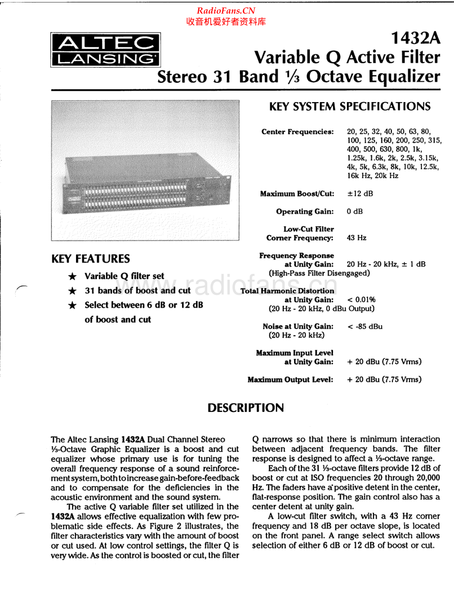 AltecLansing-1432A-eq-sm维修电路原理图.pdf_第1页