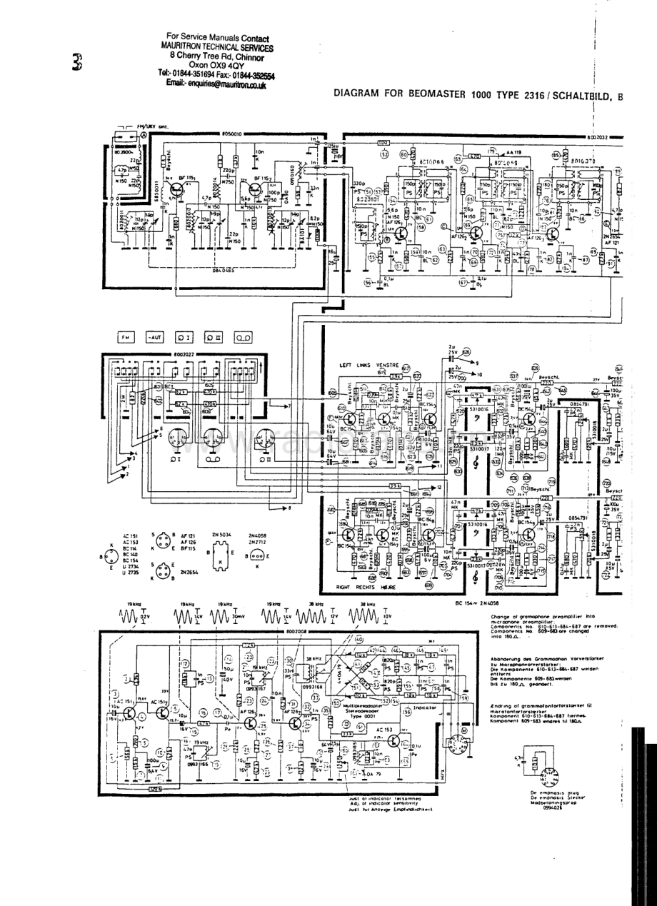 BO-Beomaster1000_type231x-sm1维修电路原理图.pdf_第3页