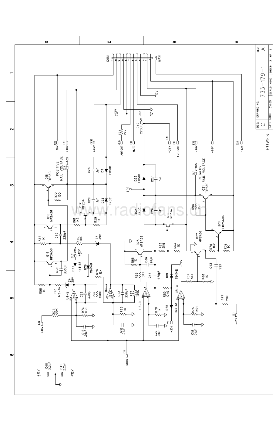 Arcam-DivaP1000-pwr-sch(2)维修电路原理图.pdf_第3页