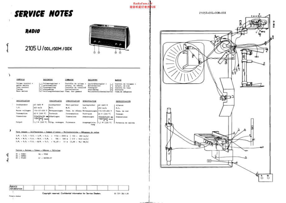 Aristona-2105U-rec-sm维修电路原理图.pdf_第1页