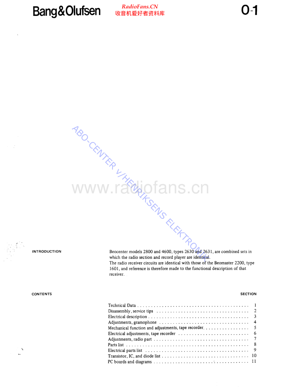 BO-Beocenter2800_type2630-sm维修电路原理图.pdf_第2页