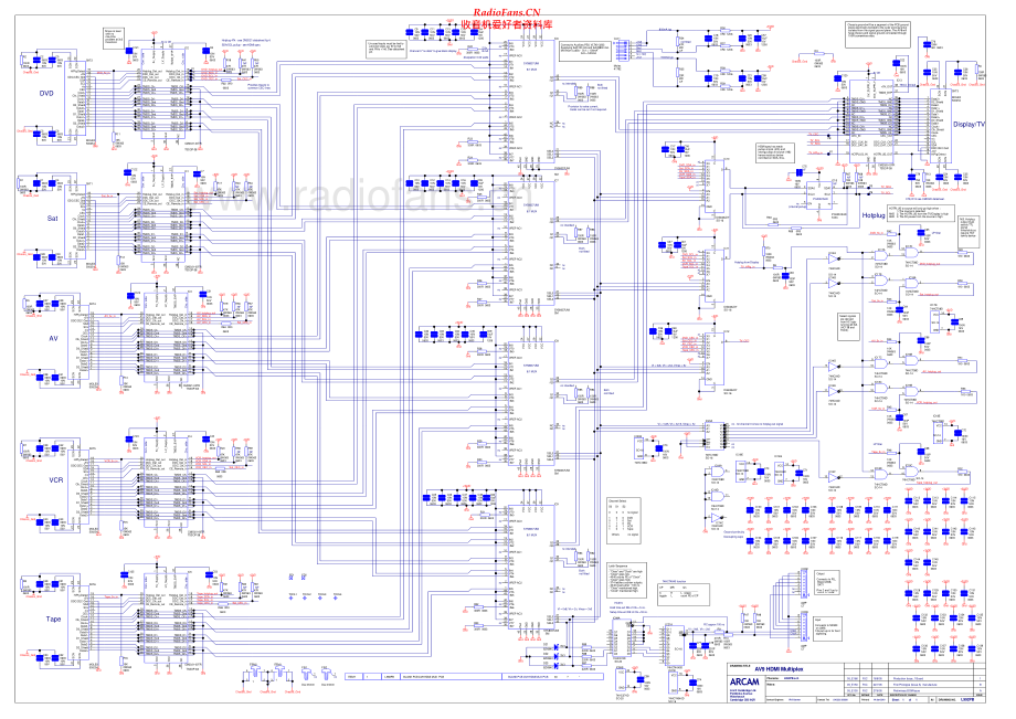 Arcam-AV9HDMI-avr-sch维修电路原理图.pdf_第1页