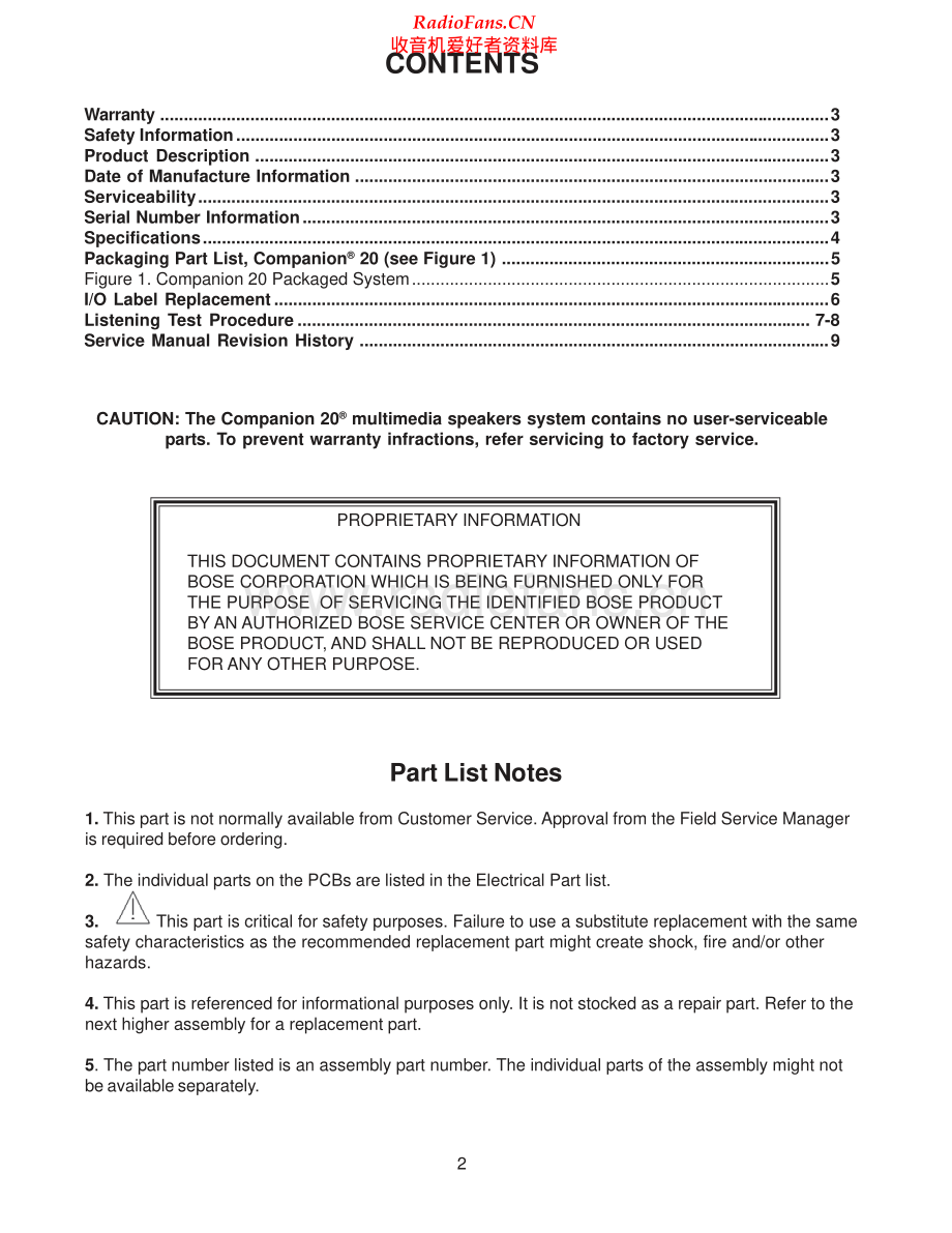 Bose-Companion20-mss-sm维修电路原理图.pdf_第2页