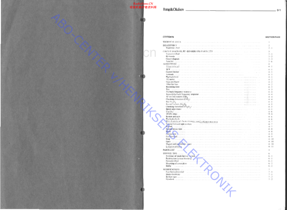 BO-Beocord1700_type460x-sm维修电路原理图.pdf_第2页