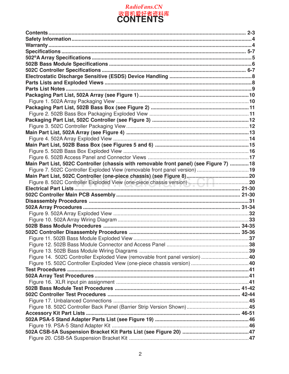 Bose-502-bbc-sm维修电路原理图.pdf_第2页