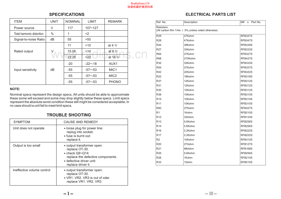 AcousticControl-SA30-pwr-sm维修电路原理图.pdf_第2页