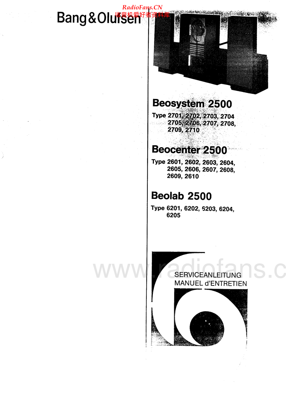 BO-Beocenter2500_type26xx-sm维修电路原理图.pdf_第1页