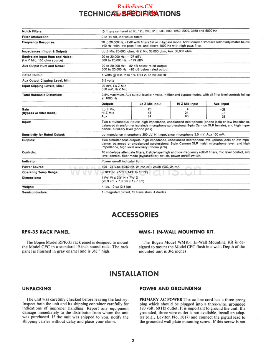 Bogen-CFC-afc-sm维修电路原理图.pdf_第2页