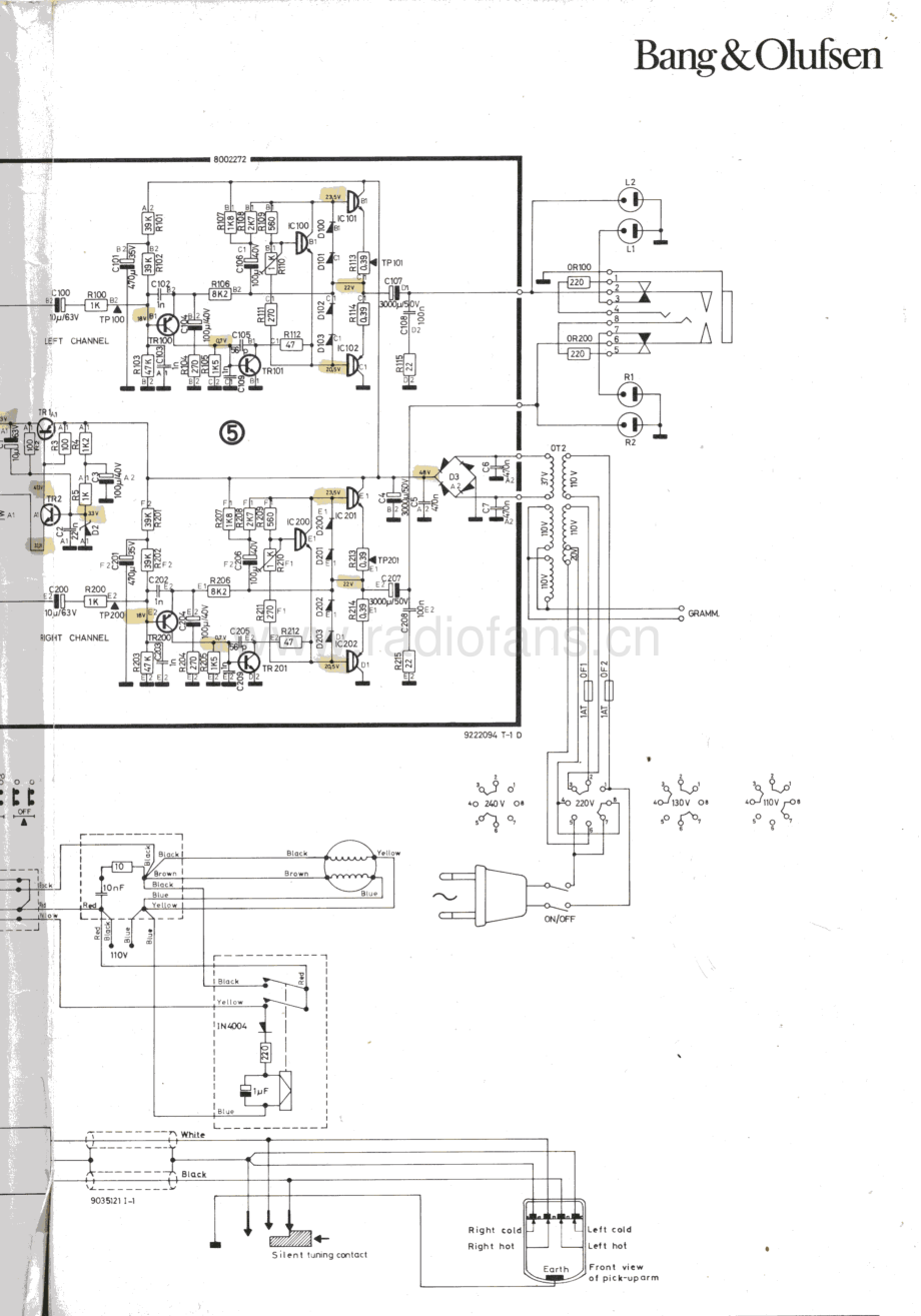 BO-Beocenter1800_type2610-sch维修电路原理图.pdf_第3页