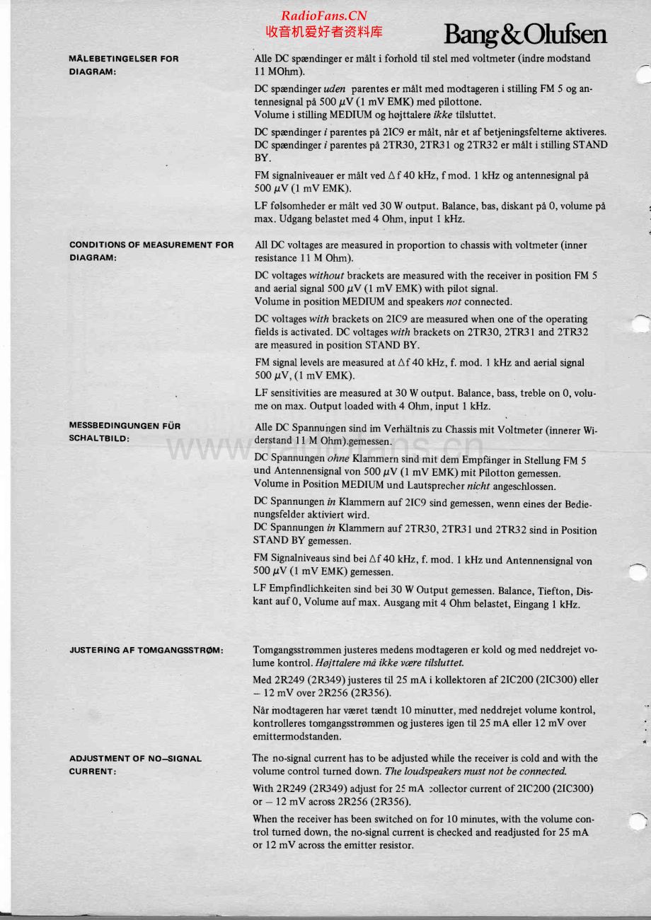 BO-Beomaster1900_type2903-sch维修电路原理图.pdf_第2页