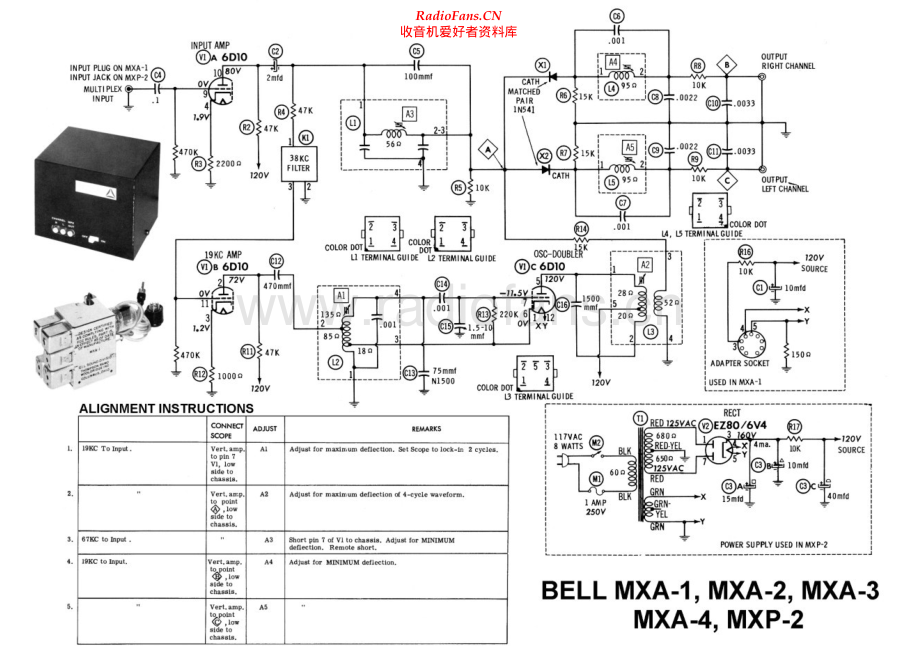 Bell-MXP2-mpx-sch维修电路原理图.pdf_第1页