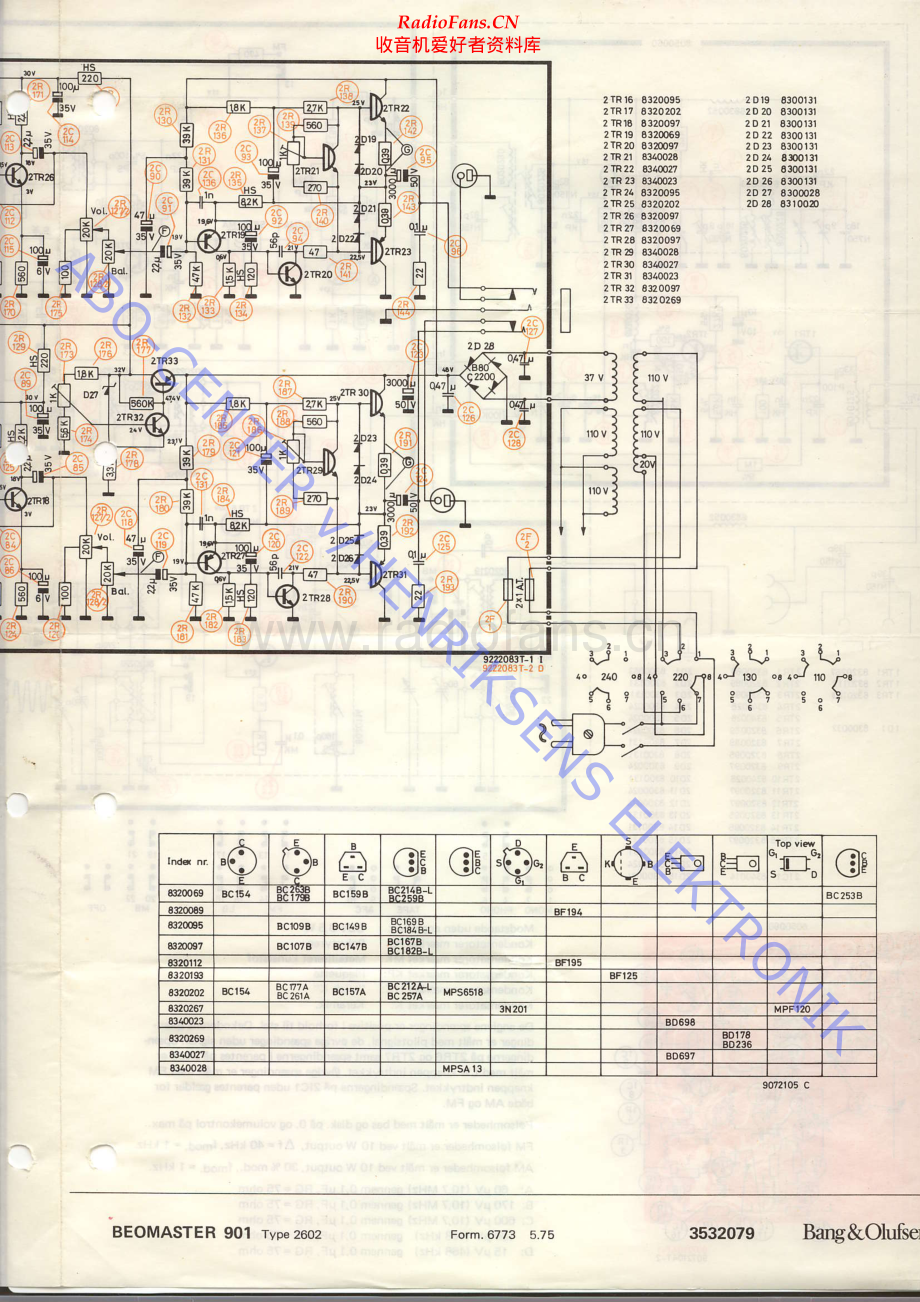 BO-Beomaster901__MK2_type2602-sm维修电路原理图.pdf_第1页