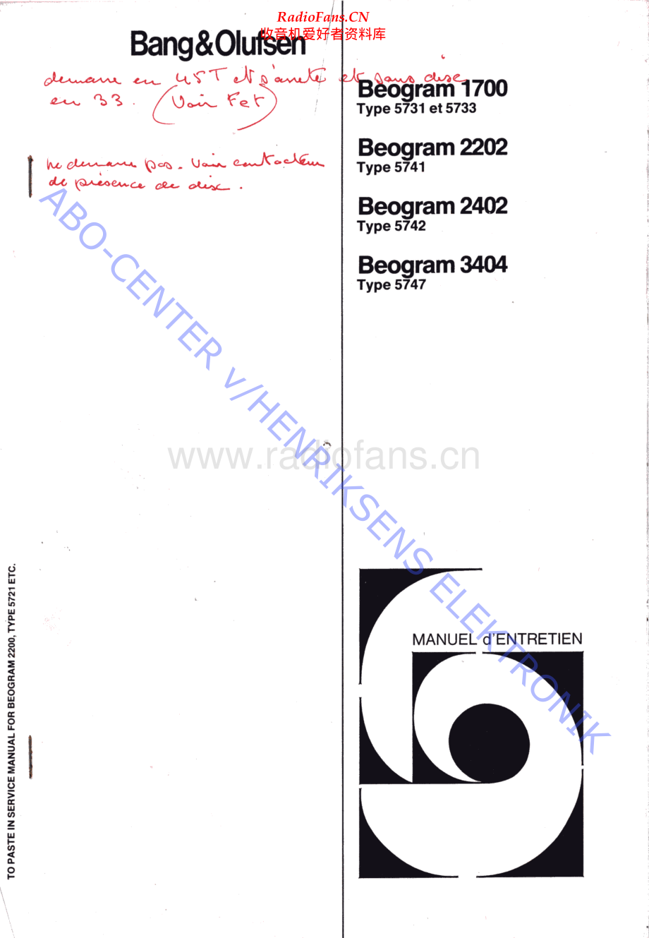 BO-Beogram2202_type5741-sch维修电路原理图.pdf_第1页