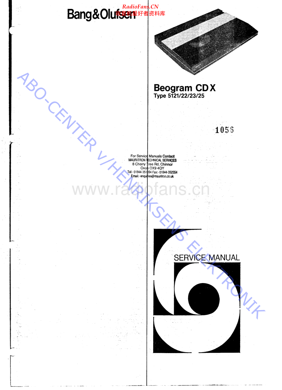 BO-BeogramCDX_type512x-sm维修电路原理图.pdf_第1页