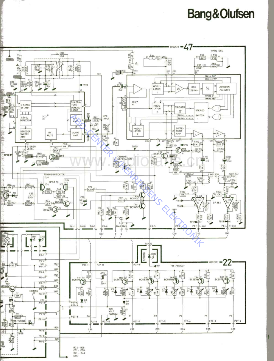 BO-Beocenter7700_type1811-sch维修电路原理图.pdf_第3页