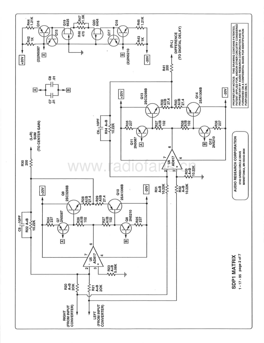 AudioResearch-SDP1-mp-sch维修电路原理图.pdf_第3页