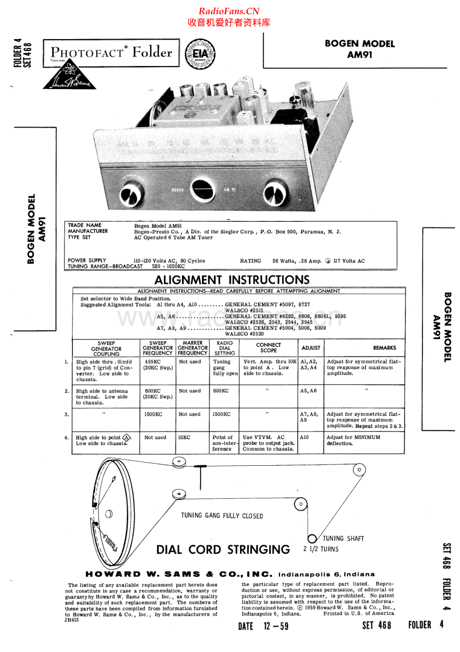 Bogen-AM91-pwr-sm维修电路原理图.pdf_第1页