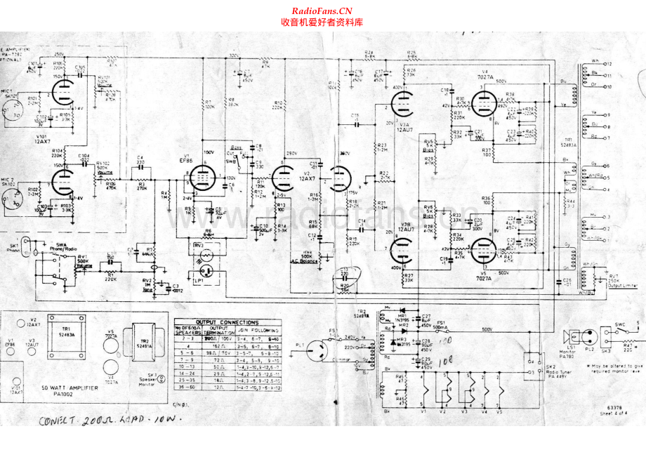 AWA-PA1002-int-sch维修电路原理图.pdf_第1页