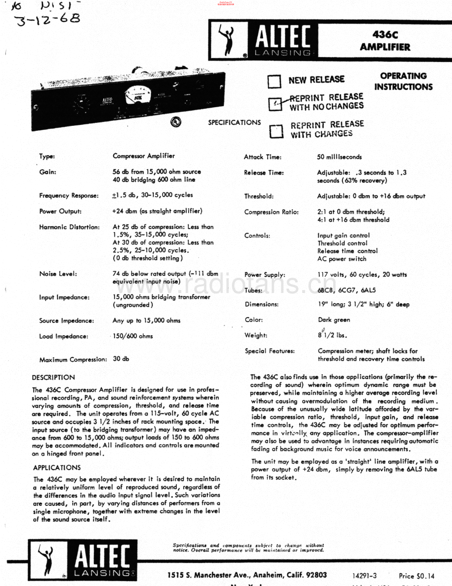 AltecLansing-436C-comp-sch维修电路原理图.pdf_第1页