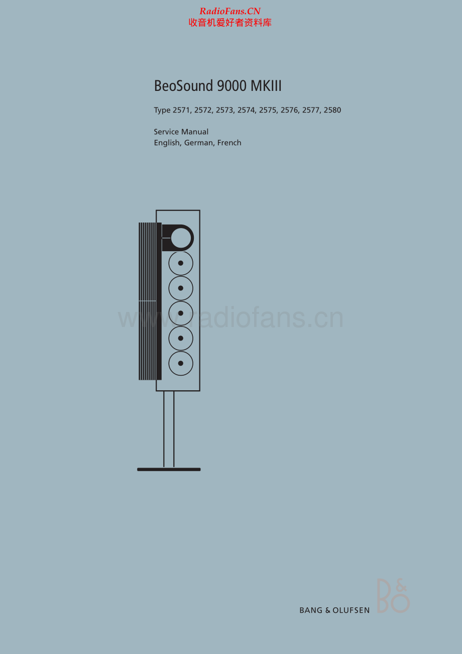 BO-BeoSound9000_MKII_type25xx-sm维修电路原理图.pdf_第1页