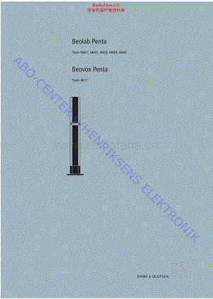BO-BeovoxPenta_type6611维修电路原理图.pdf