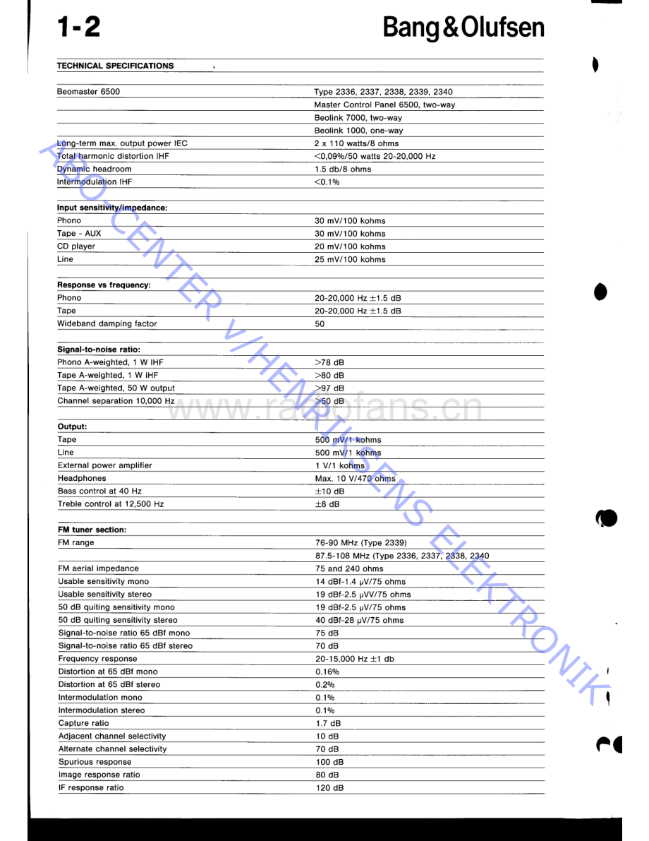 BO-Beomaster6500_type23xx-sm维修电路原理图.pdf_第3页