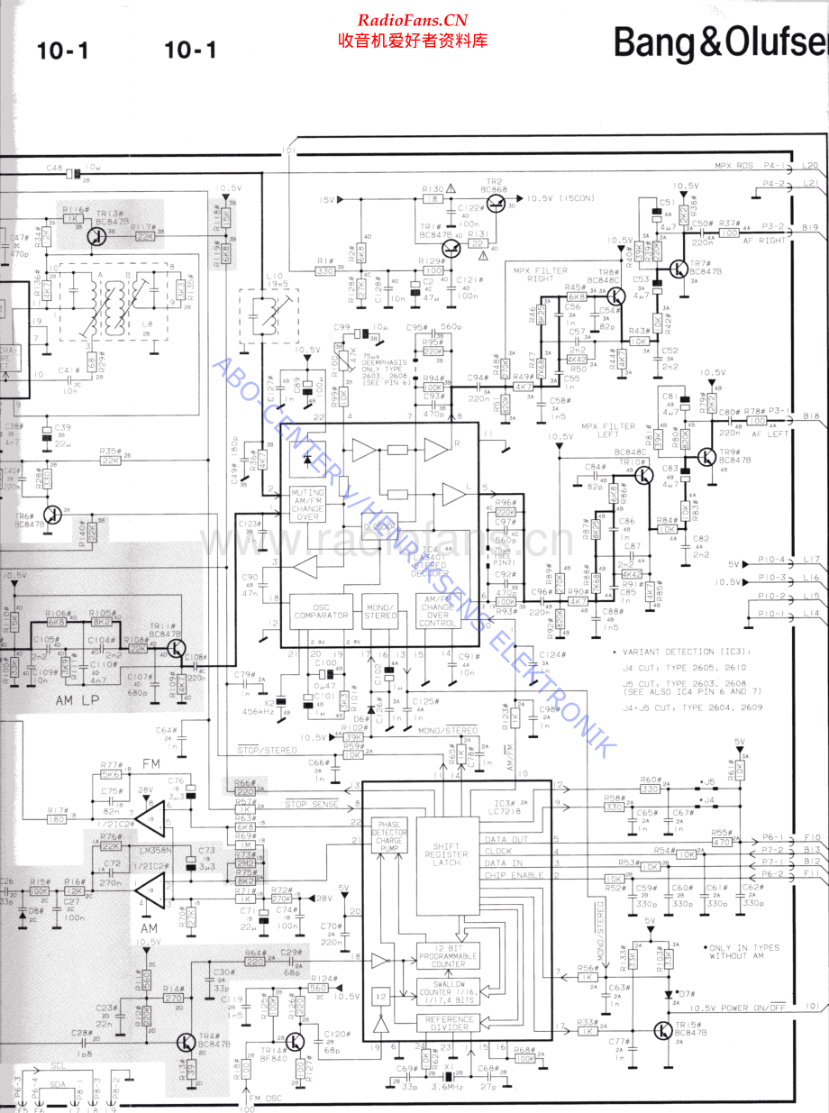 BO-Beocenter2300_type26xx维修电路原理图.pdf_第2页