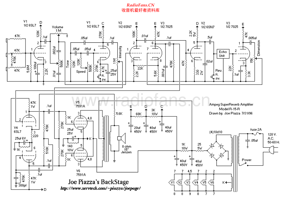 Ampeg-R15R-pwr-sch维修电路原理图.pdf_第1页