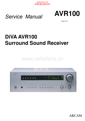 Arcam-DivaAVR100-avr-sm维修电路原理图.pdf