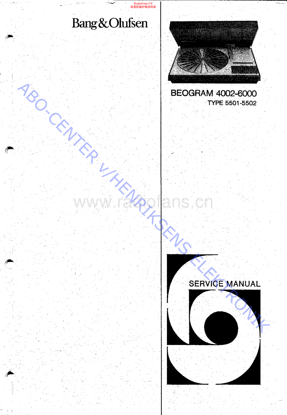 BO-Beogram6000_type550x-sm维修电路原理图.pdf_第1页