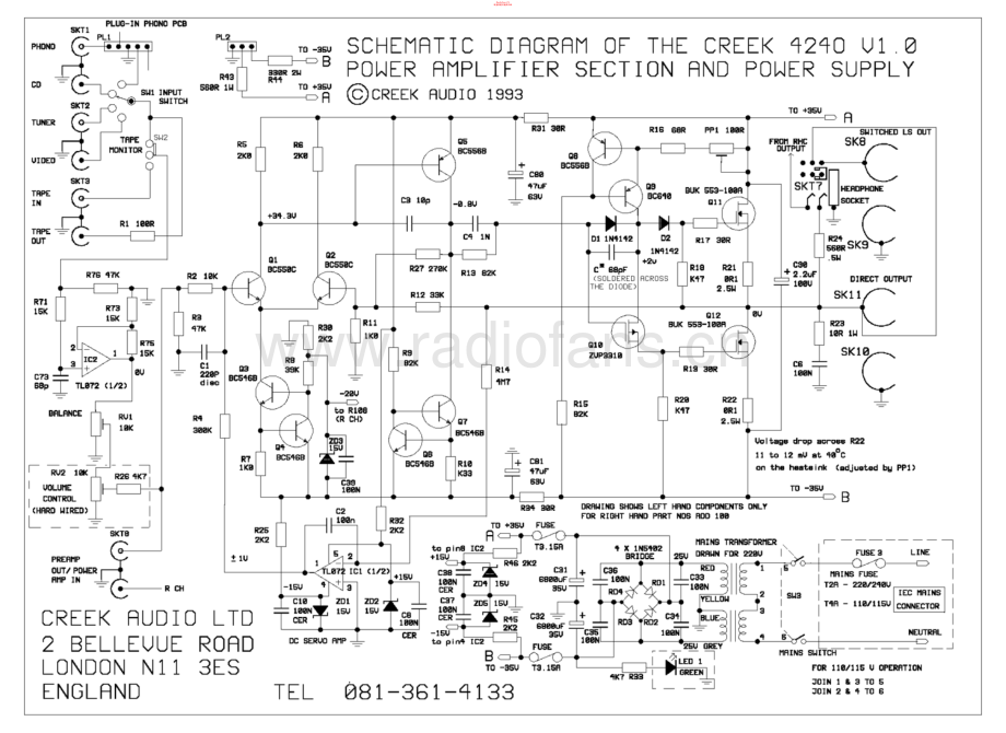 Creek-4240V1_0-int-sch维修电路原理图.pdf_第1页