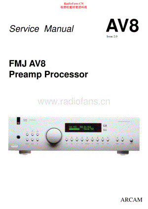 Arcam-FMJAV8-pre-sm维修电路原理图.pdf