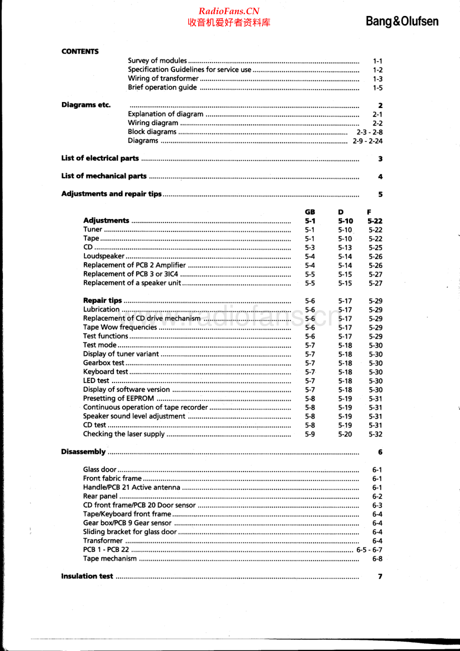 BO-BeoSoundCentury_type26xx-sm维修电路原理图.pdf_第2页