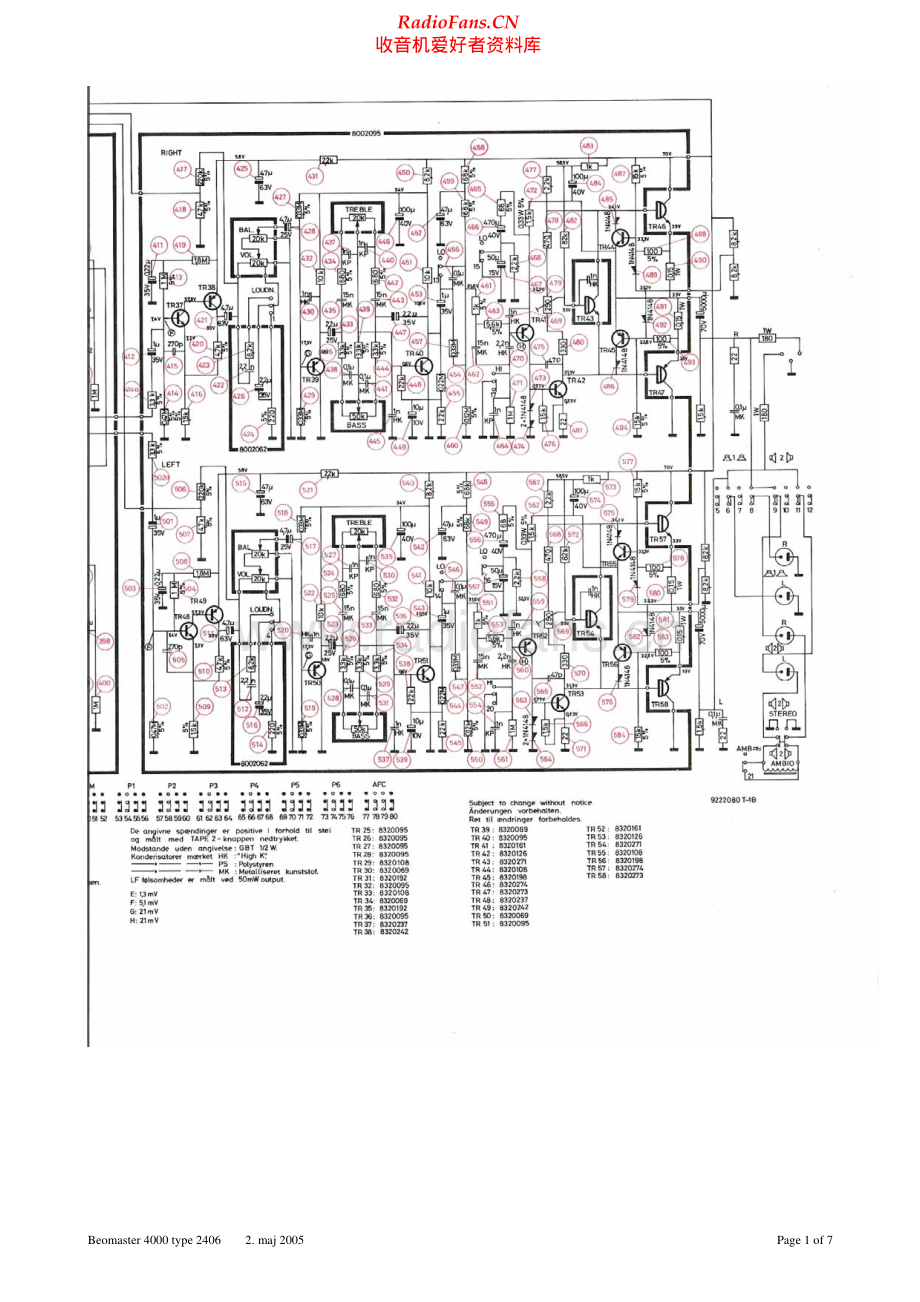 BO-Beomaster4000_type2406-sch维修电路原理图.pdf_第1页